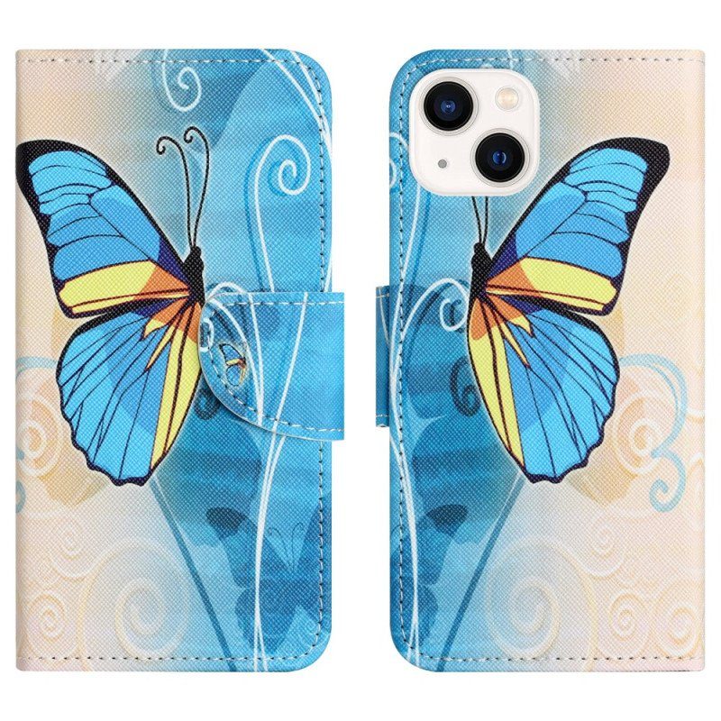 Fodral iPhone 15 Fjärilar