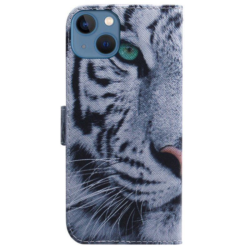 Fodral iPhone 15 Vit Tiger