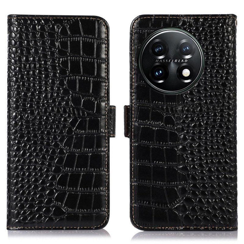 Fodral OnePlus 11 5G Crocodile Style Rfid