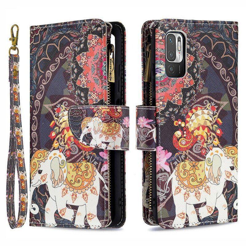 Fodral Poco M3 Pro 5G Elephant Zip-ficka