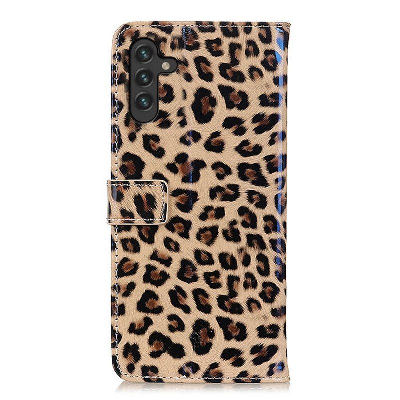 Fodral Samsung Galaxy A13 5G / A04s Leopard