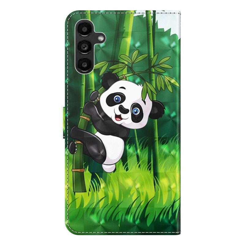 Fodral Samsung Galaxy A14 / A14 5G Panda Bambu