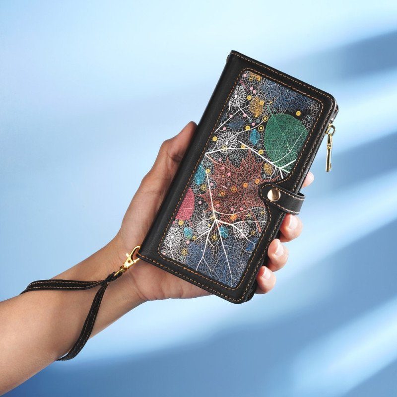 Fodral Samsung Galaxy A54 5G Abstrakt Axelrem & Rem