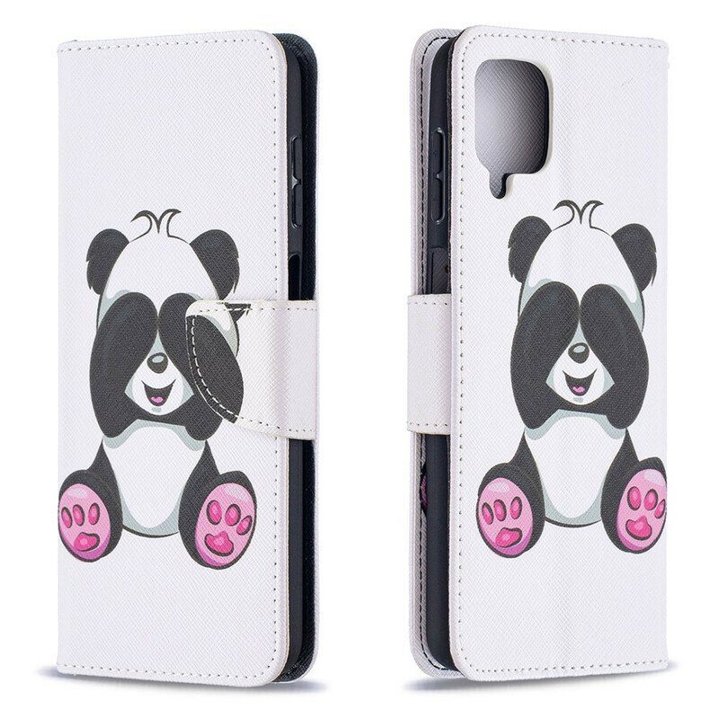 Fodral Samsung Galaxy M12 / A12 Panda Kul