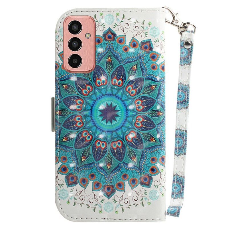 Fodral Samsung Galaxy M13 Mandala Med Snodd