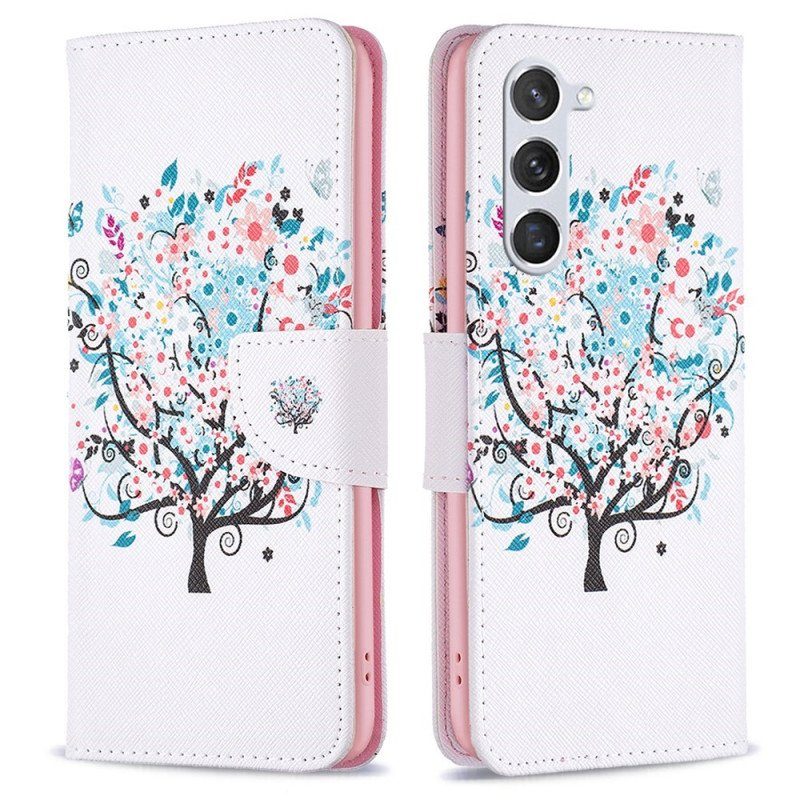 Fodral Samsung Galaxy S23 5G Blommande Träd