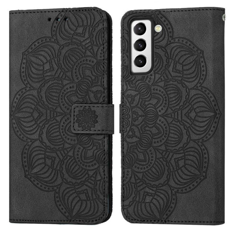 Fodral Samsung Galaxy S23 5G Med Kedjar Strappy Mandala