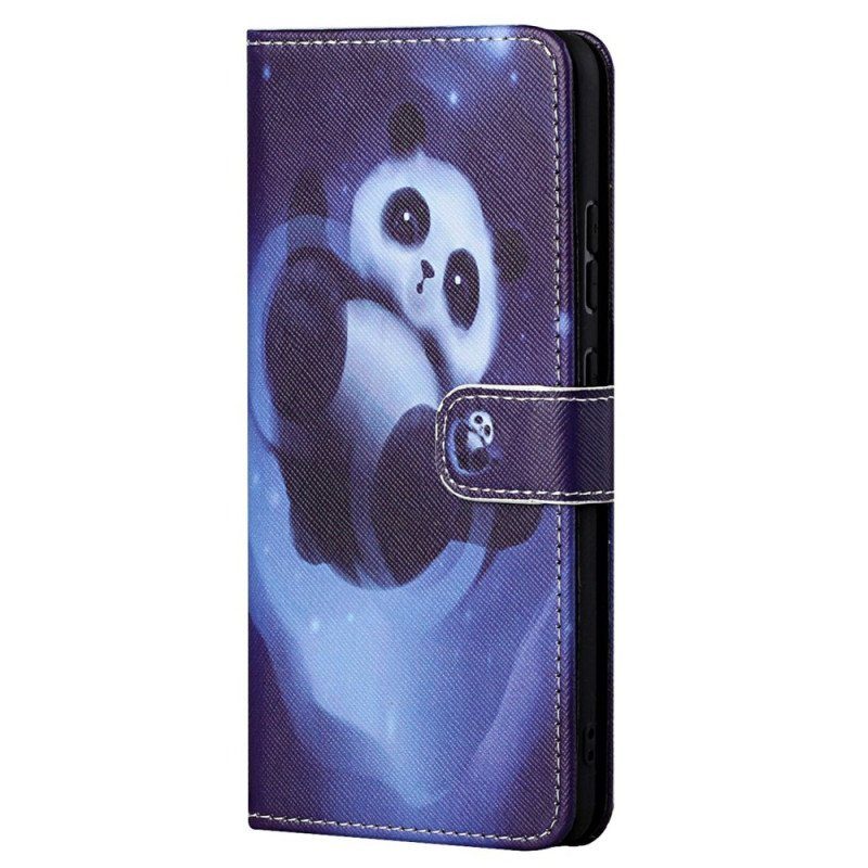 Fodral Samsung Galaxy S23 5G Med Kedjar Strappy Panda