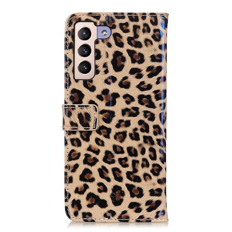 Fodral Samsung Galaxy S23 Plus 5G Leopardhudeffekt