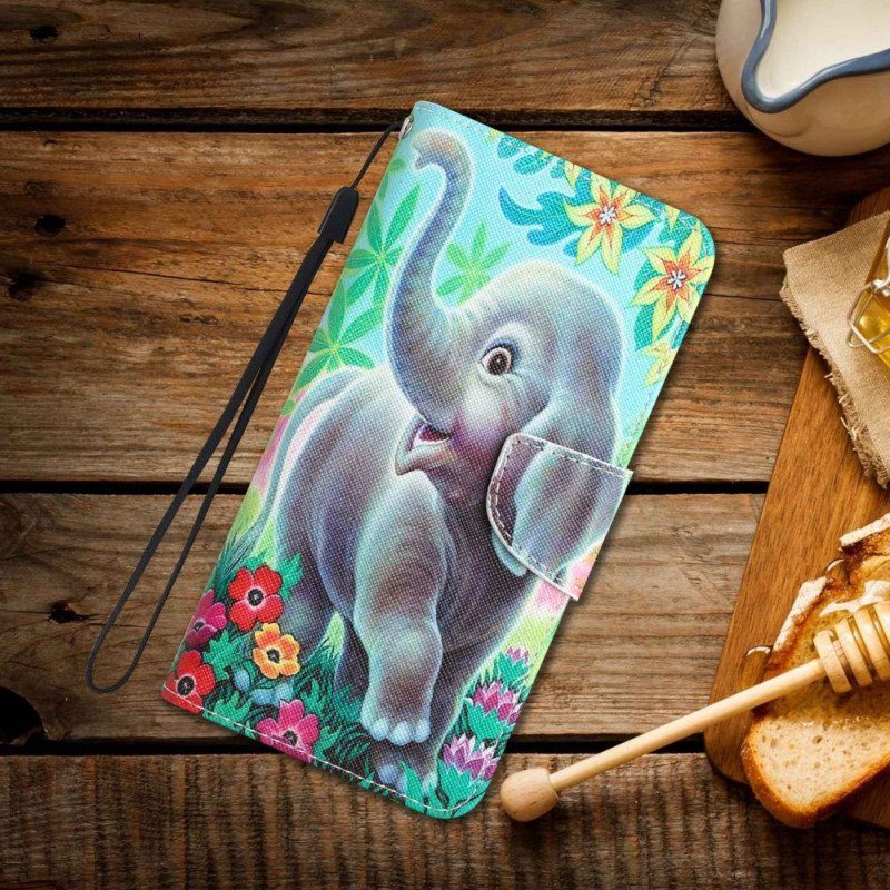 Fodral Samsung Galaxy S23 Plus 5G Med Kedjar Thong Elephant