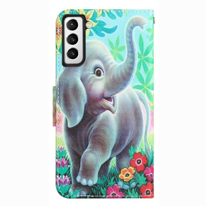 Fodral Samsung Galaxy S23 Plus 5G Med Kedjar Thong Elephant