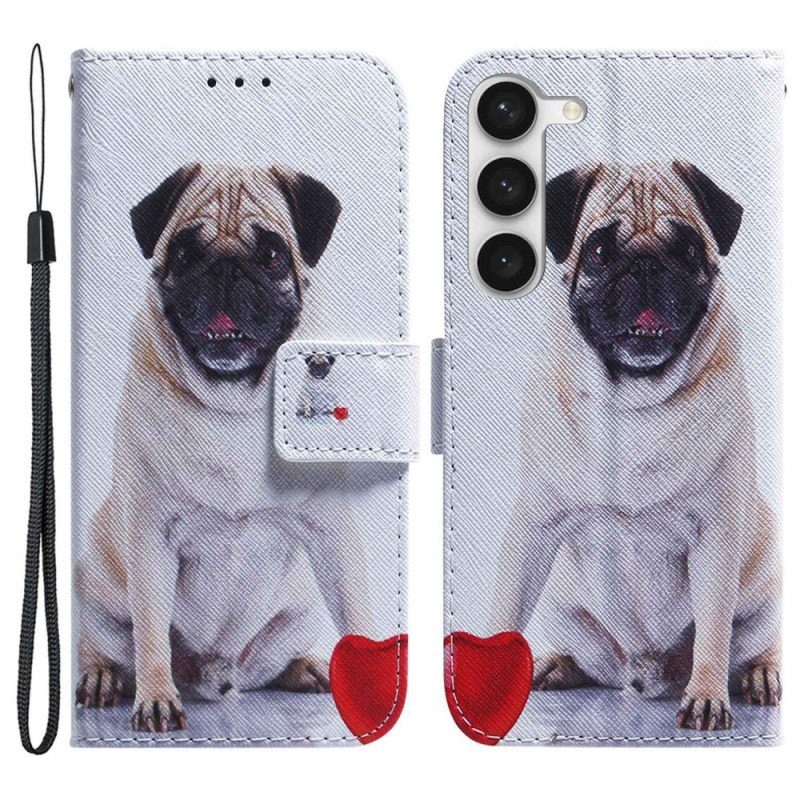 Fodral Samsung Galaxy S23 Plus 5G Mops Hund