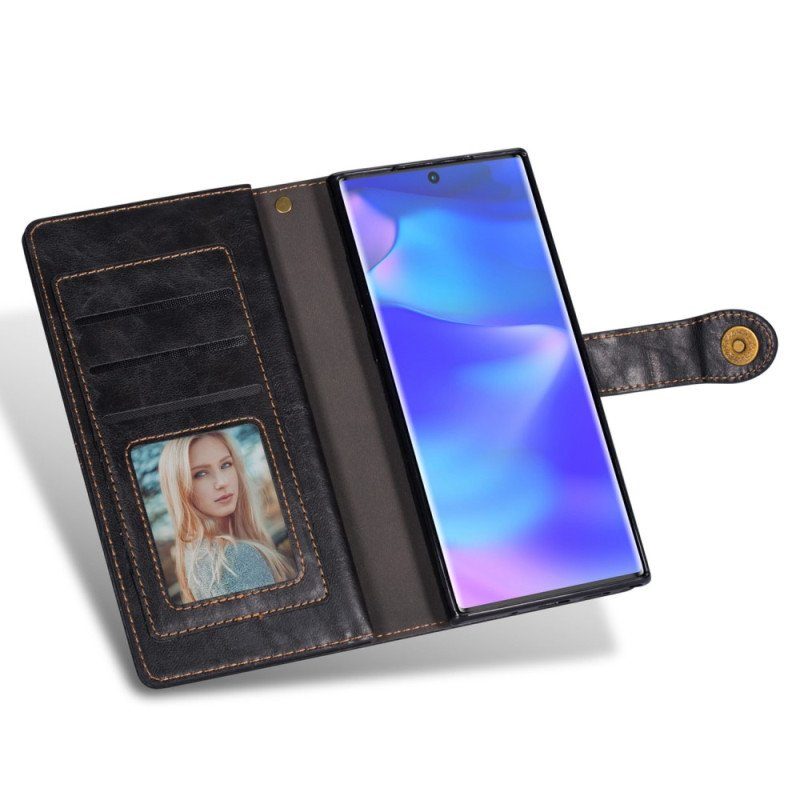 Fodral Samsung Galaxy S23 Ultra 5G Plånboksfodral Multifunktionsplånbok