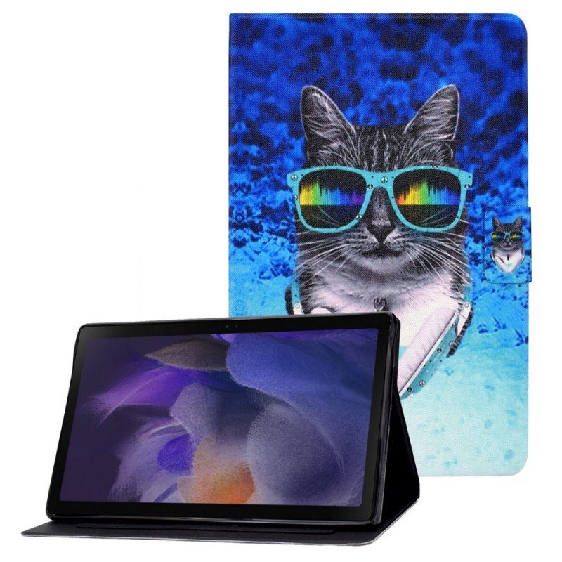 Fodral Samsung Galaxy Tab A8 (2021) Disco Katt