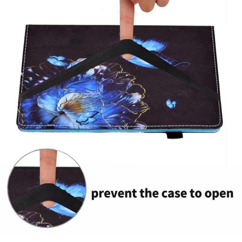 Fodral Samsung Galaxy Tab A8 (2021) Förtrollade Fjärilar