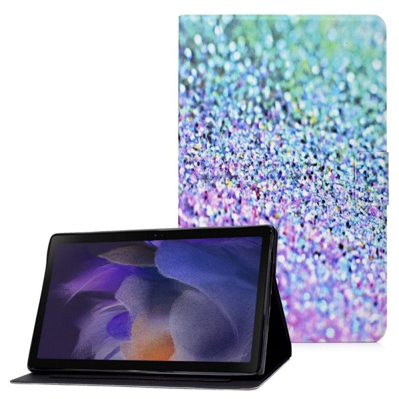 Fodral Samsung Galaxy Tab A8 (2021) Glänsande Paljetter