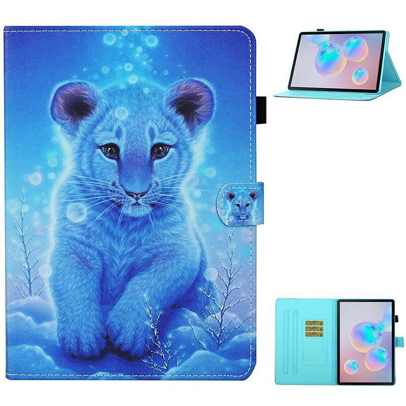 Fodral Samsung Galaxy Tab S8 / Tab S7 Baby Tiger