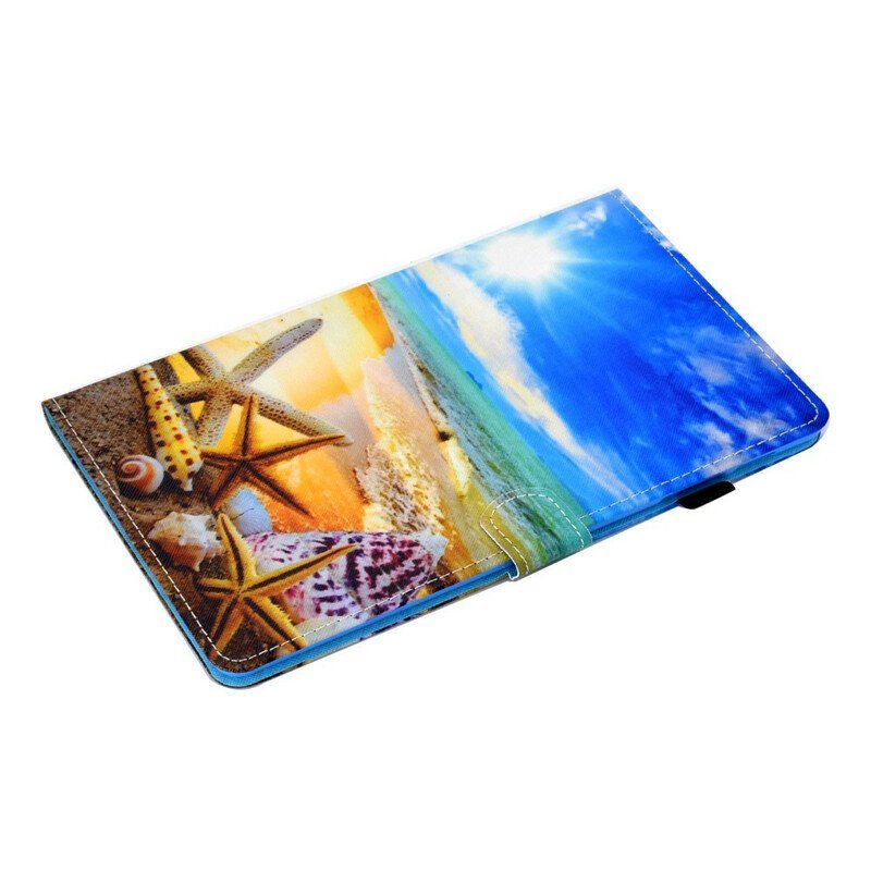 Fodral Samsung Galaxy Tab S8 / Tab S7 Rolig Strand