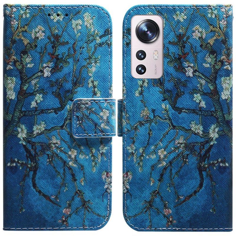Fodral Xiaomi 12 Pro Blommande Grenar