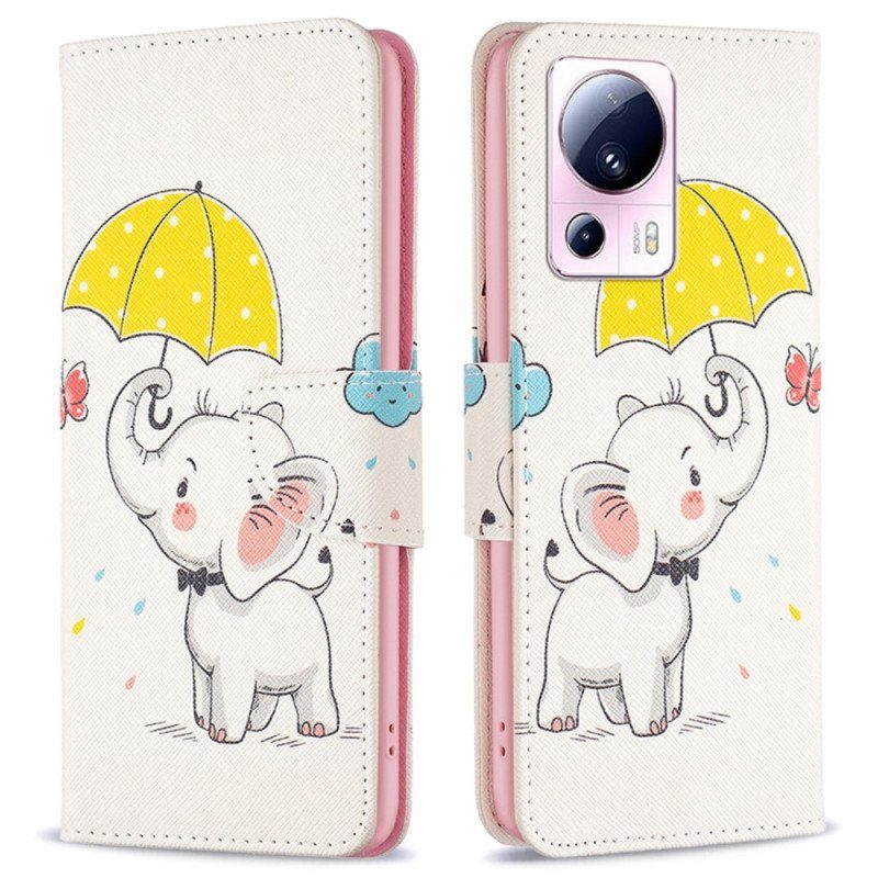 Fodral Xiaomi 13 Lite Baby Elefant