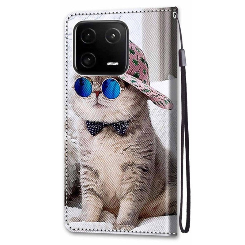 Fodral Xiaomi 13 Pro Med Kedjar Yo Cat Med Rem