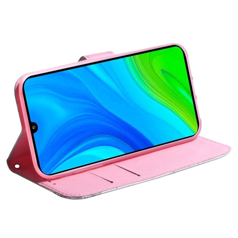 Fodral Xiaomi Redmi A1 Blomma Dusty Pink