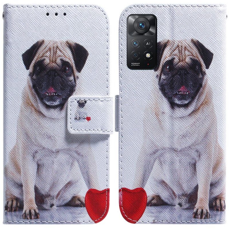 Fodral Xiaomi Redmi Note 11 Pro / 11 Pro 5G Mops Hund