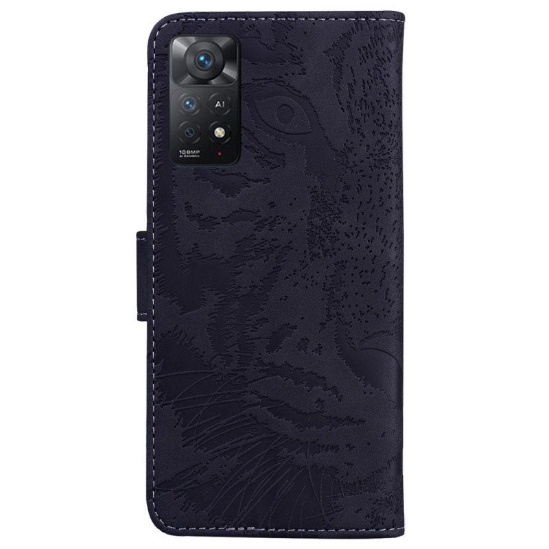 Fodral Xiaomi Redmi Note 11 Pro / 11 Pro 5G Tigers Fotavtryck