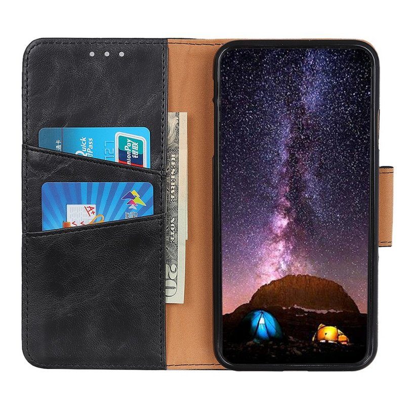 Fodral Xiaomi Redmi Note 11 Pro / 11 Pro 5G Vändbart Delat Läderlås