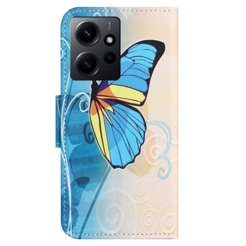 Fodral Xiaomi Redmi Note 12 4G Fjärilar