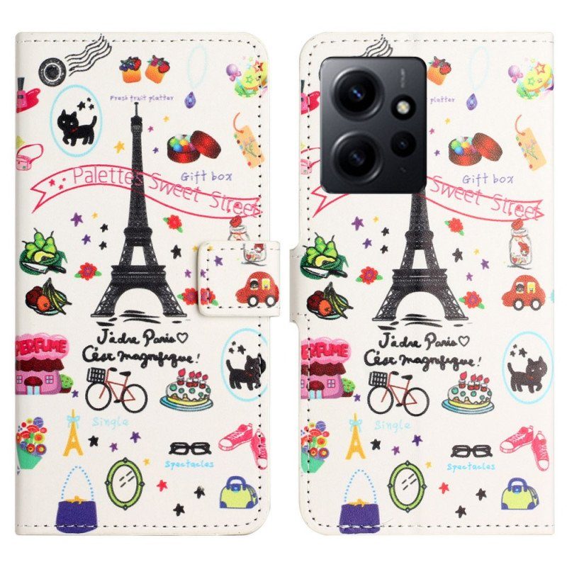 Fodral Xiaomi Redmi Note 12 4G Jag Älskar Paris