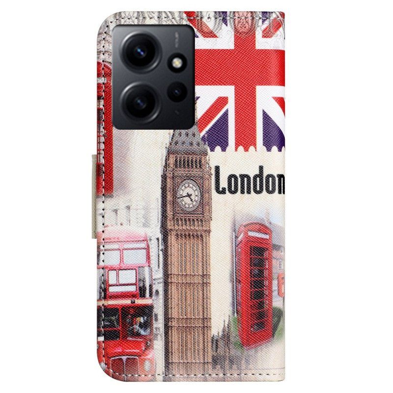 Fodral Xiaomi Redmi Note 12 4G London Livet