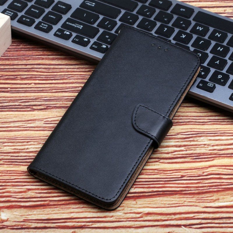 Fodral Xiaomi Redmi Note 12 5G Äkta Nappaläder