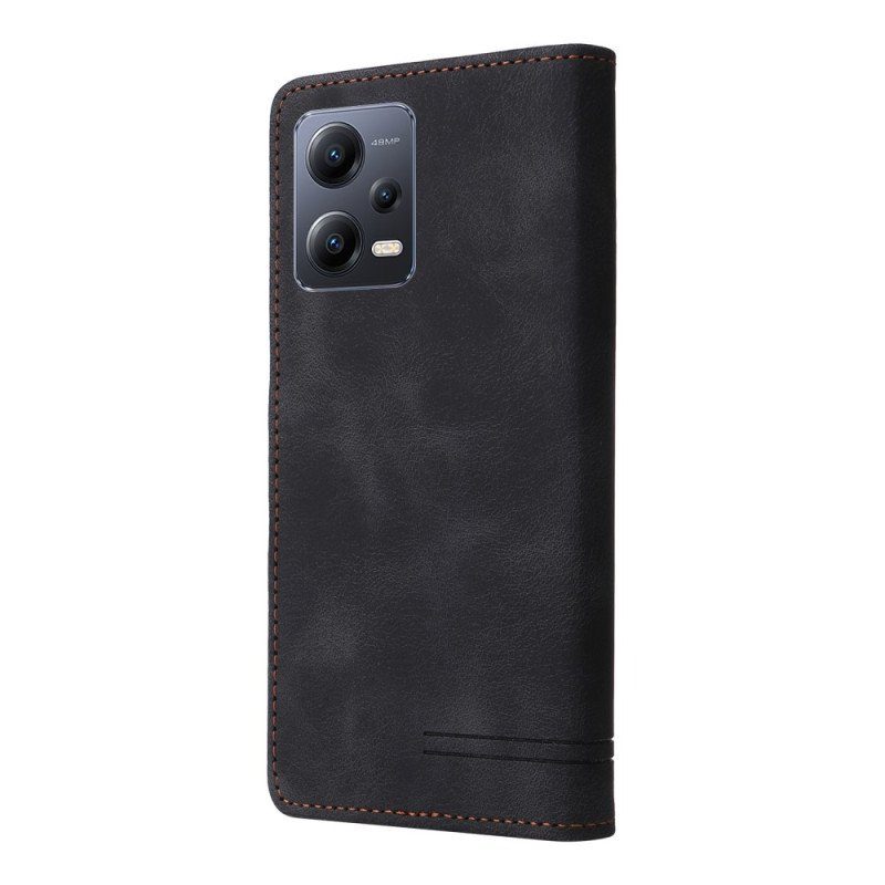 Fodral Xiaomi Redmi Note 12 5G Läder Styling