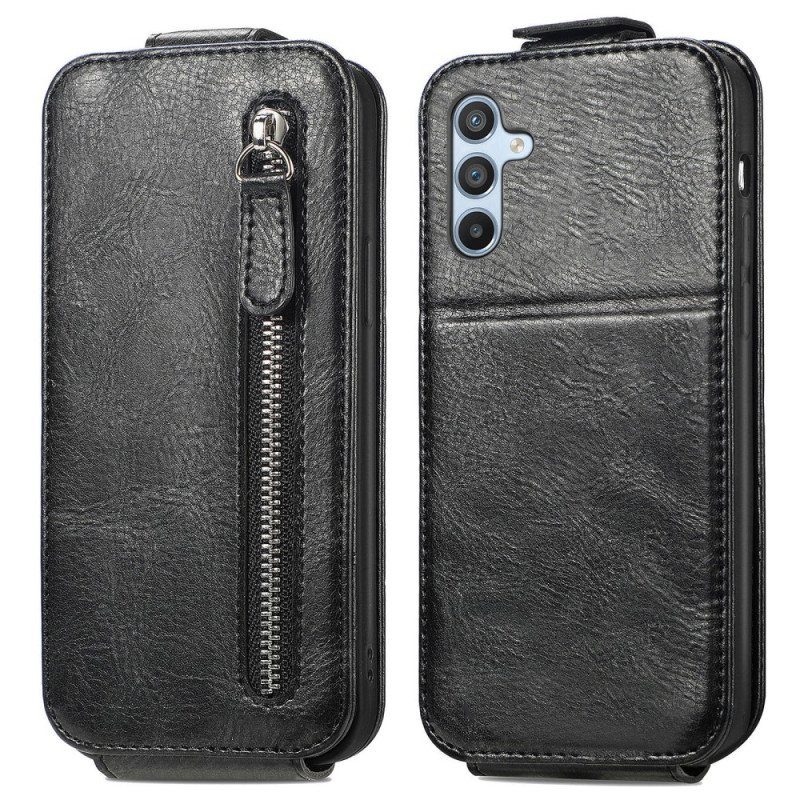 Folio-fodral Fodral Samsung Galaxy A54 5G Plånboksfodral Läderfodral Vertikal Flip Med Plånbok