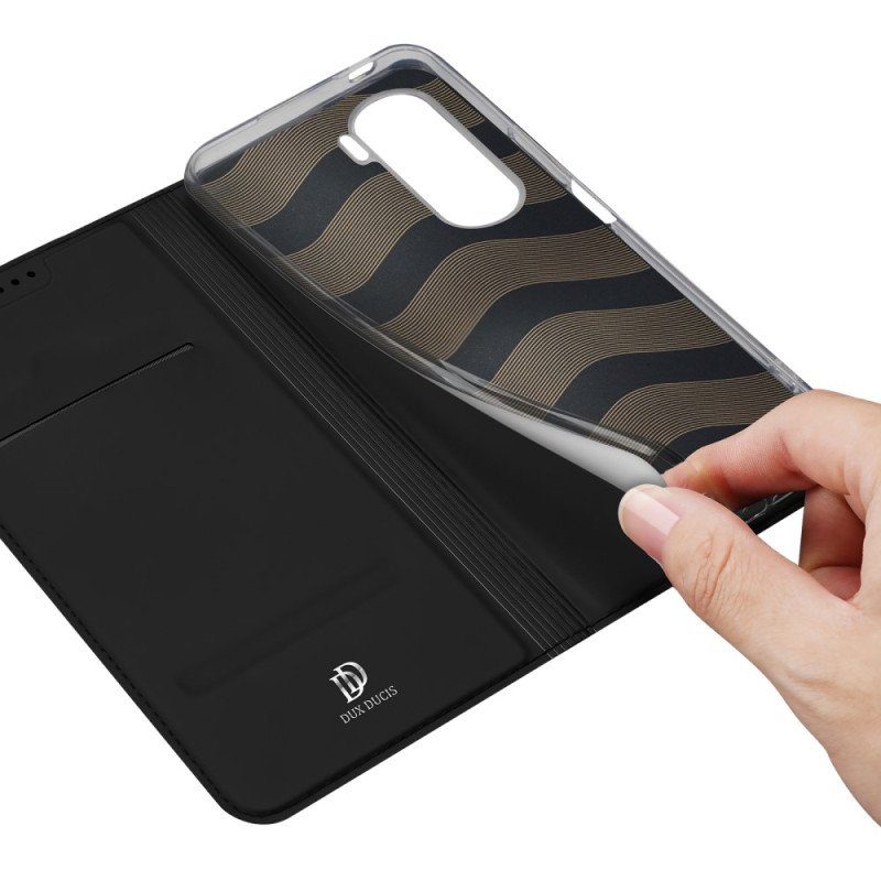 Folio-fodral Honor 90 Pro Läderfodral Skin Pro Series Dux Ducis