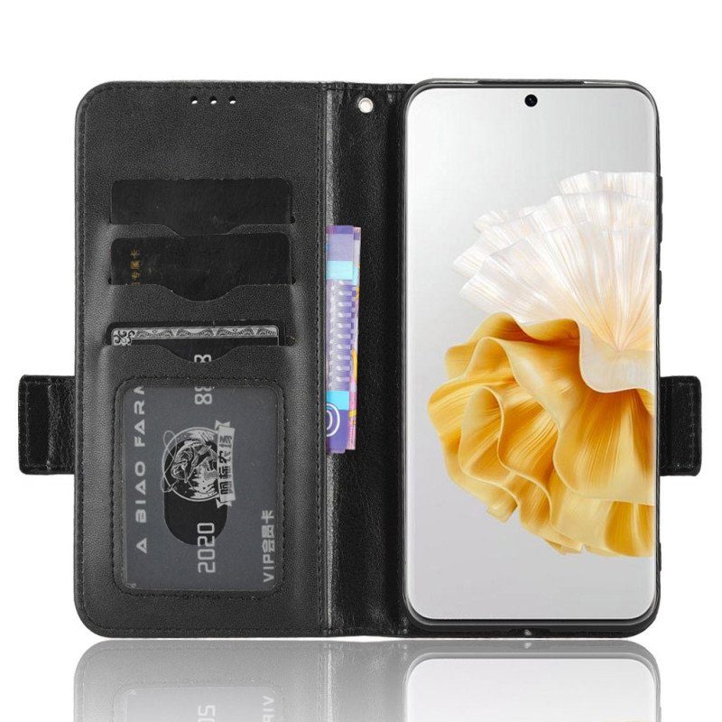 Folio-fodral Huawei P60 Pro Trianglar Med Rem