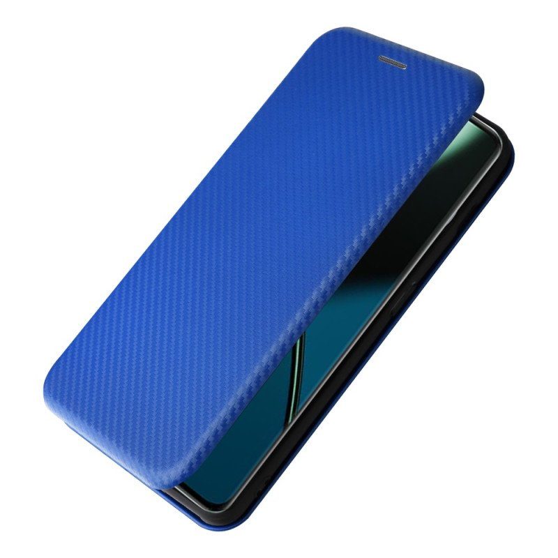 Folio-fodral OnePlus 11 5G Läderfodral Färgad Kolfiber