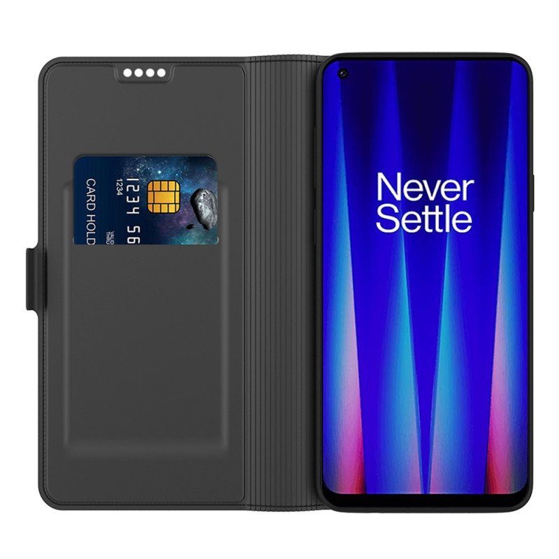 Folio-fodral OnePlus Nord CE 3 Lite 5G Läderfodral Läder Styling