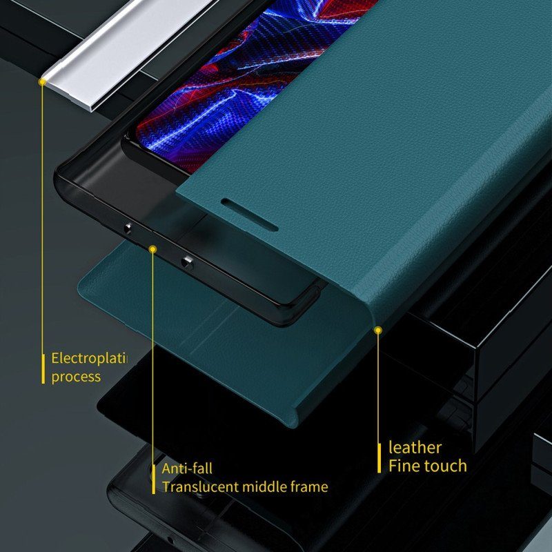 Folio-fodral Poco X5 5G Läderfodral Ny Design