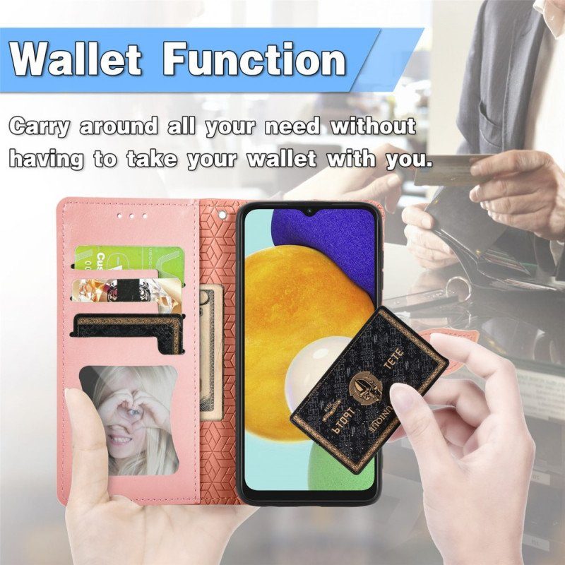 Folio-fodral Samsung Galaxy A13 5G / A04s Stamblad