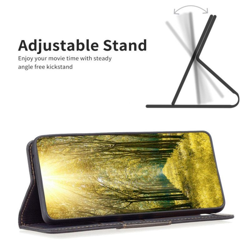 Folio-fodral Samsung Galaxy A14 / A14 5G Läderfodral Binfen Färg
