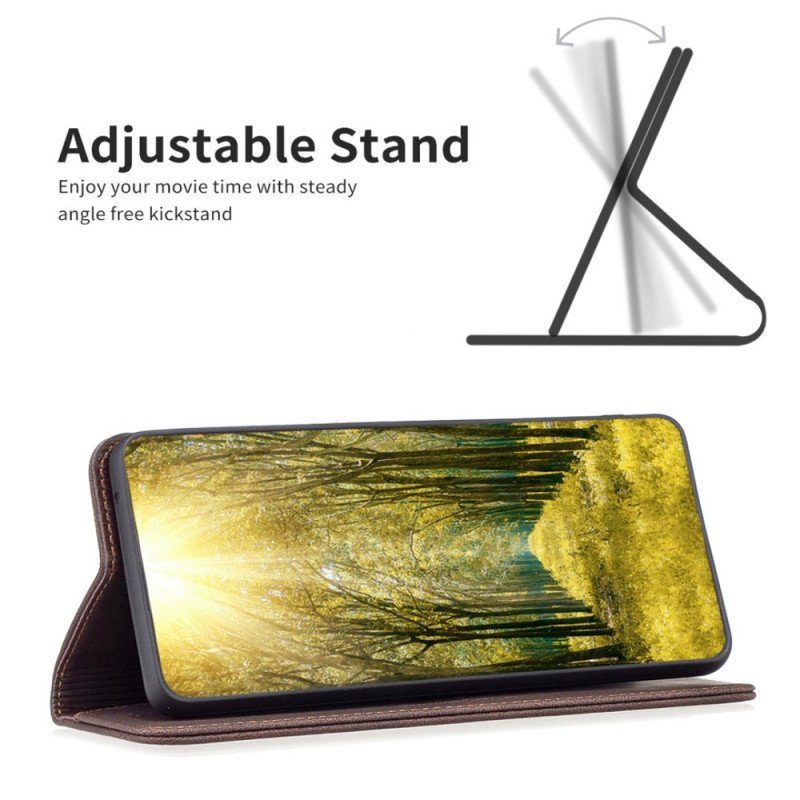 Folio-fodral Samsung Galaxy A14 / A14 5G Läderfodral Design Binfen Color
