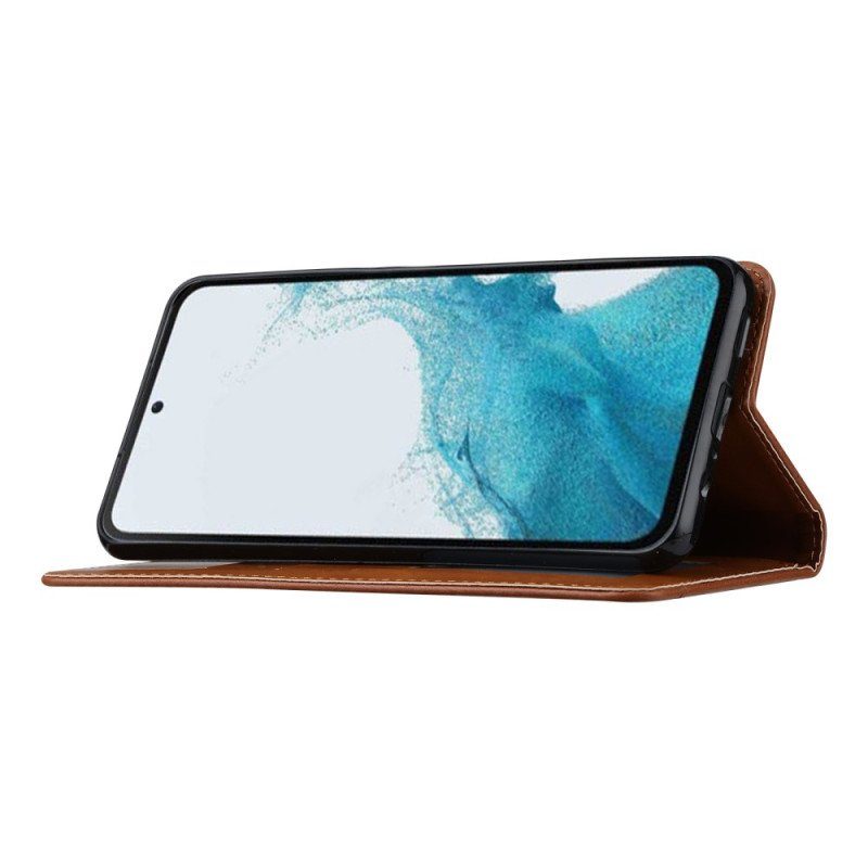 Folio-fodral Samsung Galaxy A54 5G Läderfodral Korthållare I Konstläder