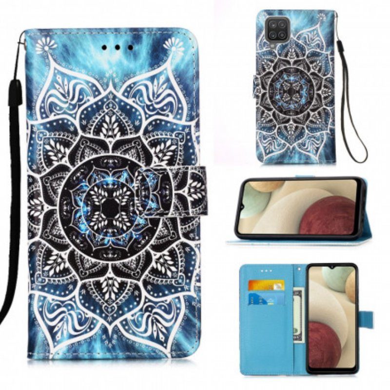 Folio-fodral Samsung Galaxy M12 / A12 Mandala I Himlen