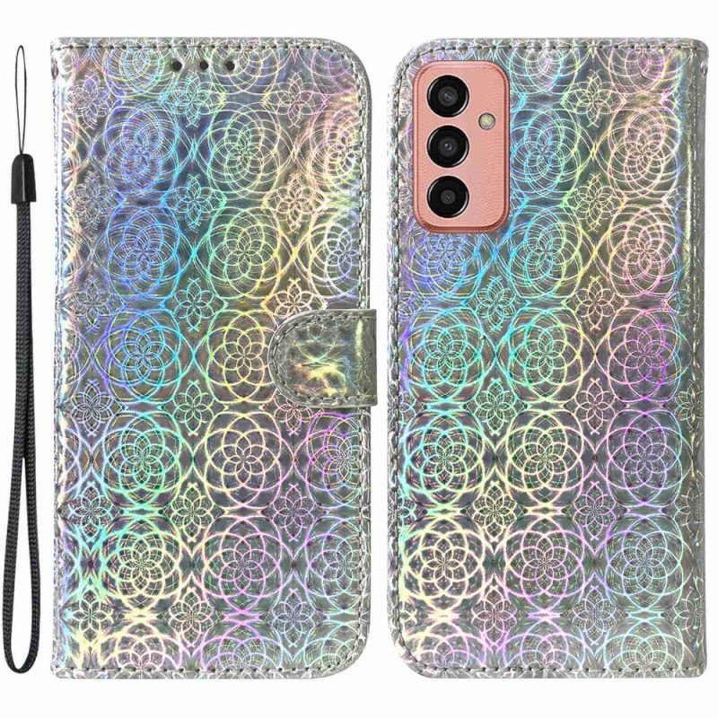 Folio-fodral Samsung Galaxy M13 Disco-stil