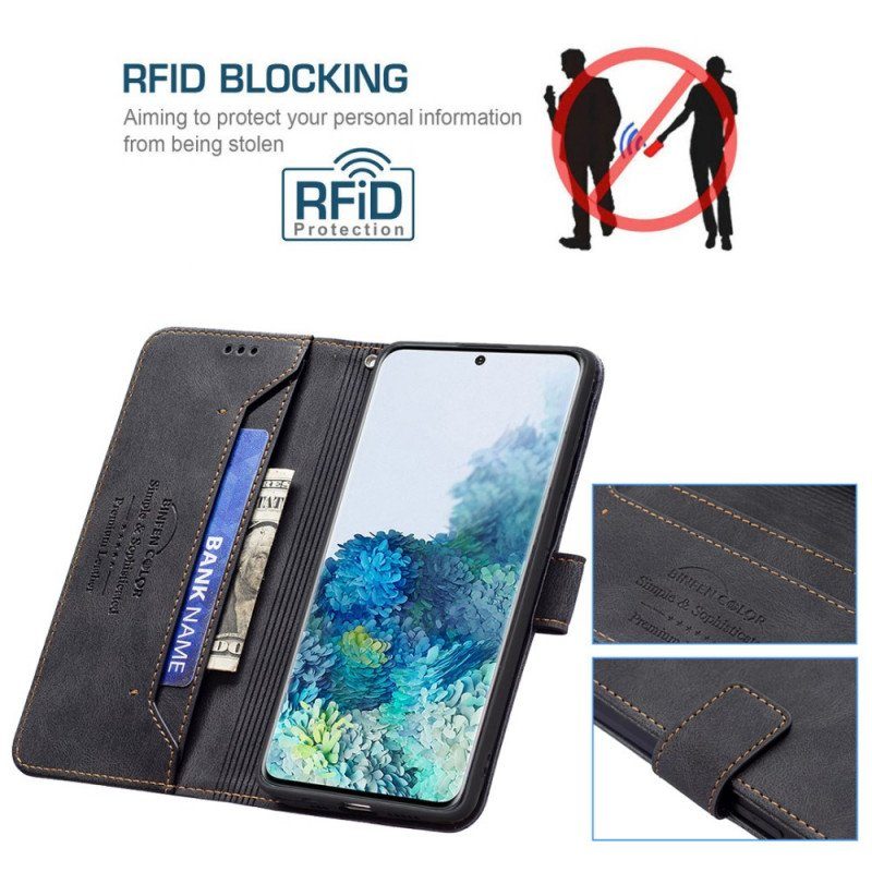 Folio-fodral Samsung Galaxy S20 Plus / S20 Plus 5G Rfid Binfen Färg