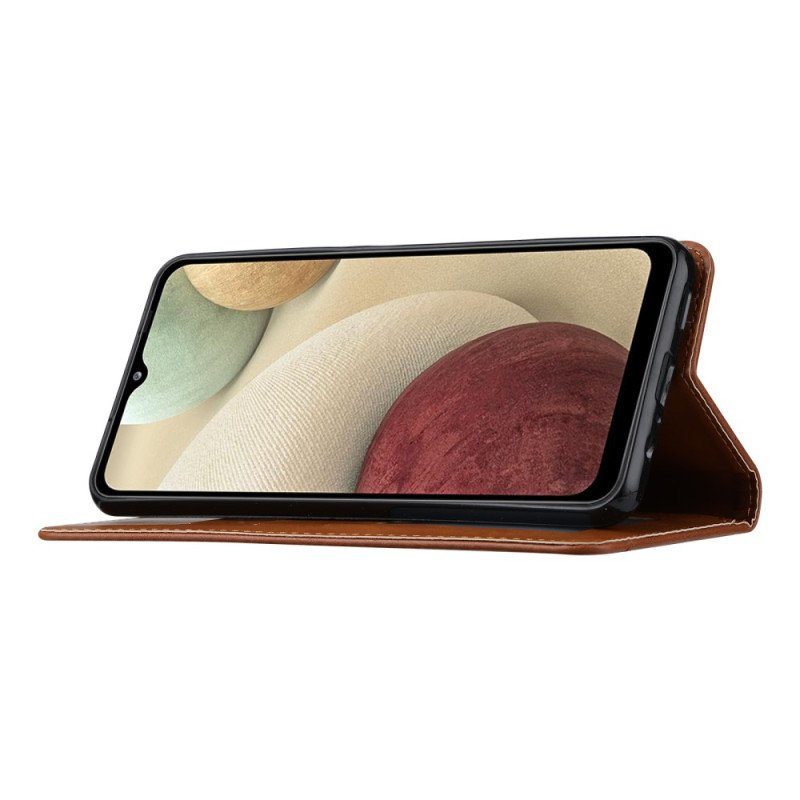 Folio-fodral Samsung Galaxy S23 5G Läderfodral Korthållare I Konstläder