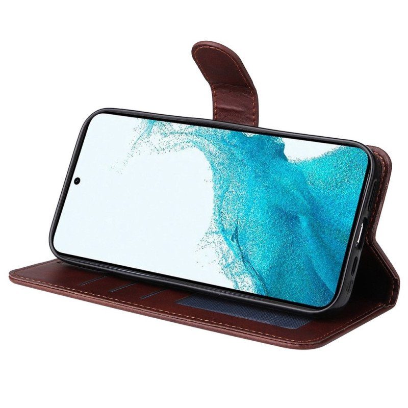 Folio-fodral Samsung Galaxy S23 Plus 5G Med Kedjar Vanlig Med Rem