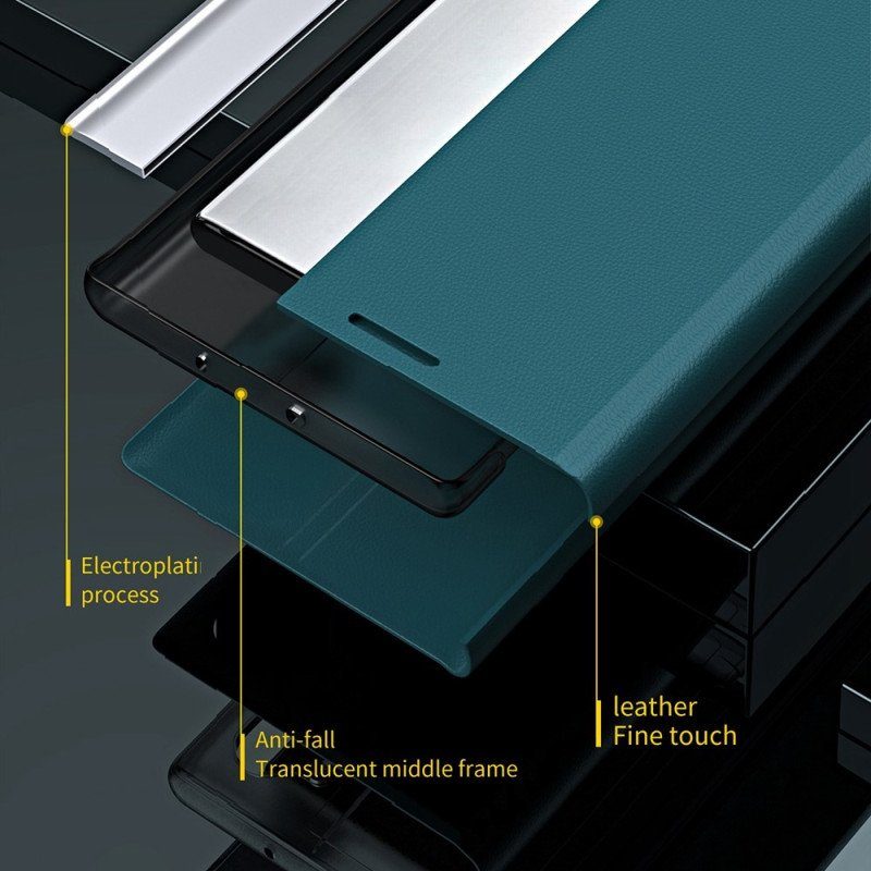 Folio-fodral Samsung Galaxy S23 Ultra 5G Läderfodral Ny Design